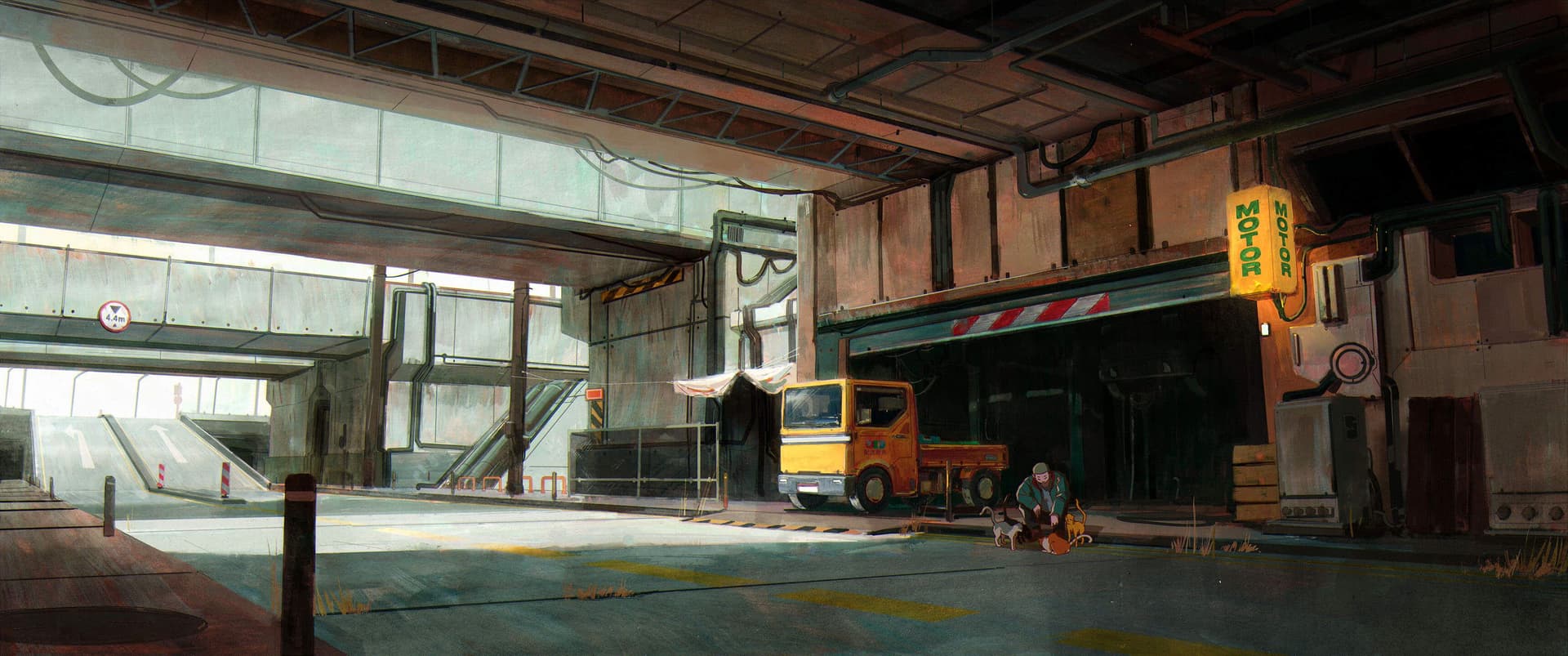 Anime Background Painting background