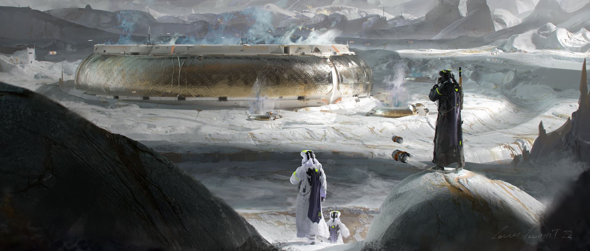 Dynamic Concept Art II background