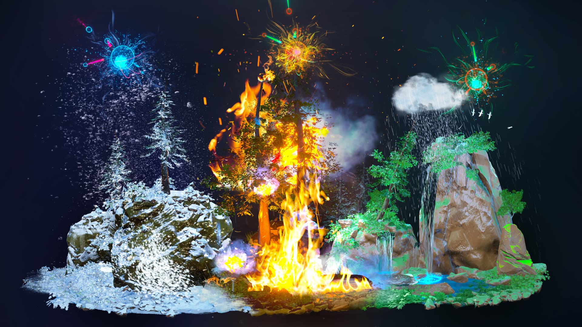 VFX in Unreal background