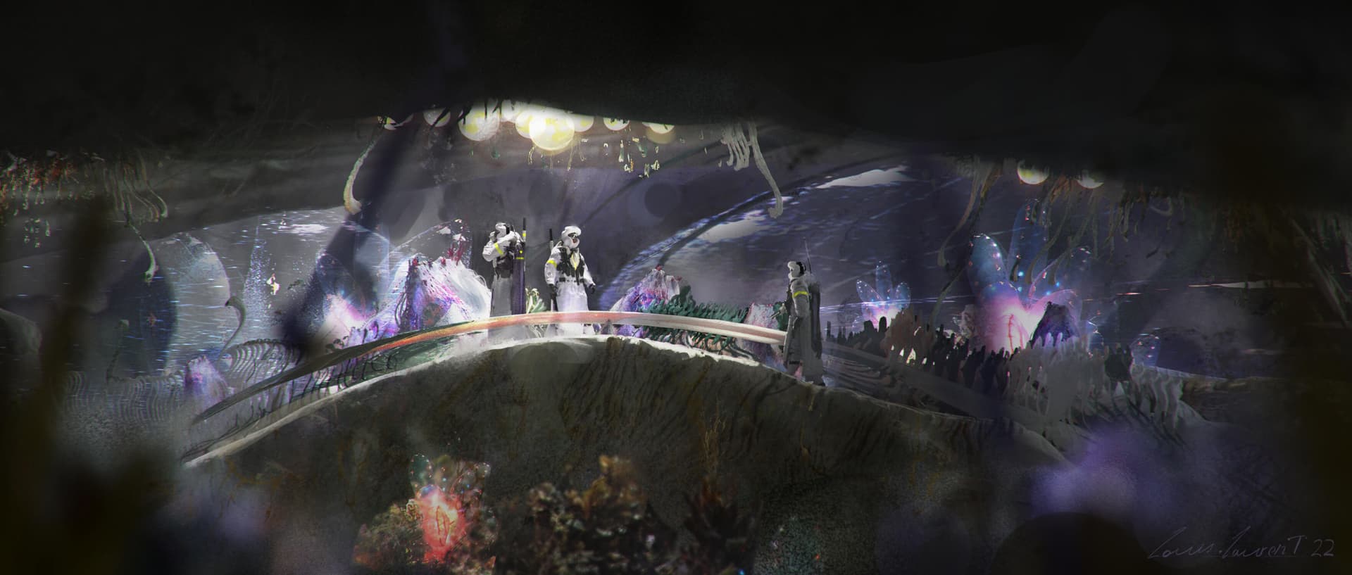 Dynamic Concept Art I background