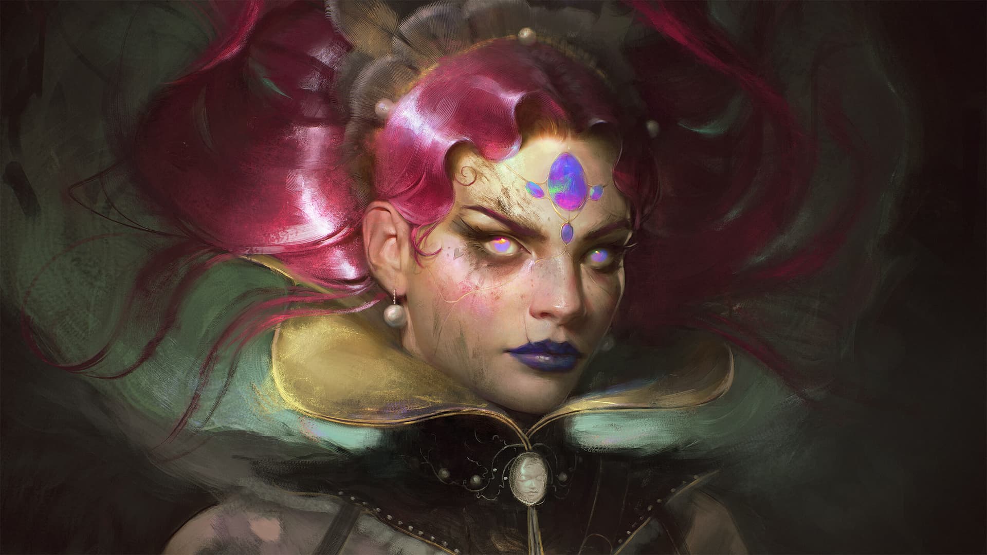 Painting Portraits background